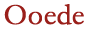 Ooede